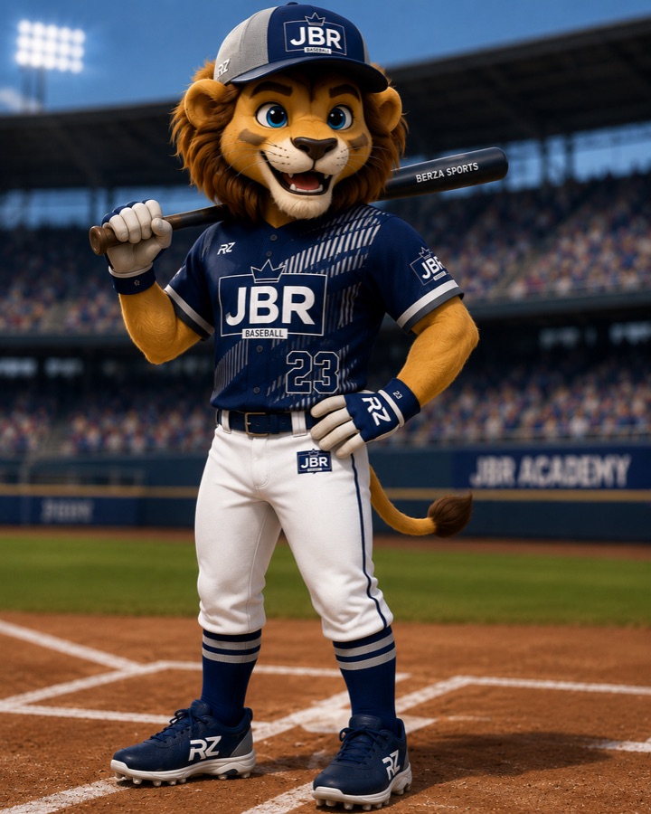Mascota JBR Academy — uniforme Home